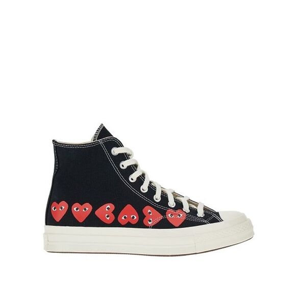 Comme Des Garçons Play Unisex High Sneakers